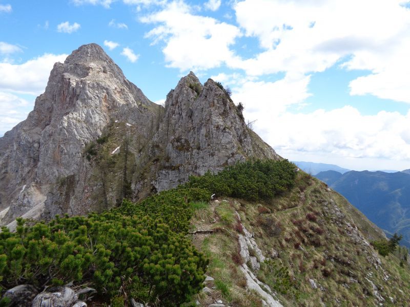 Sentiero attrezzato De Monte Pascul – la cresta nel celo Monte Tinisa (2120 M. S.l.m.)